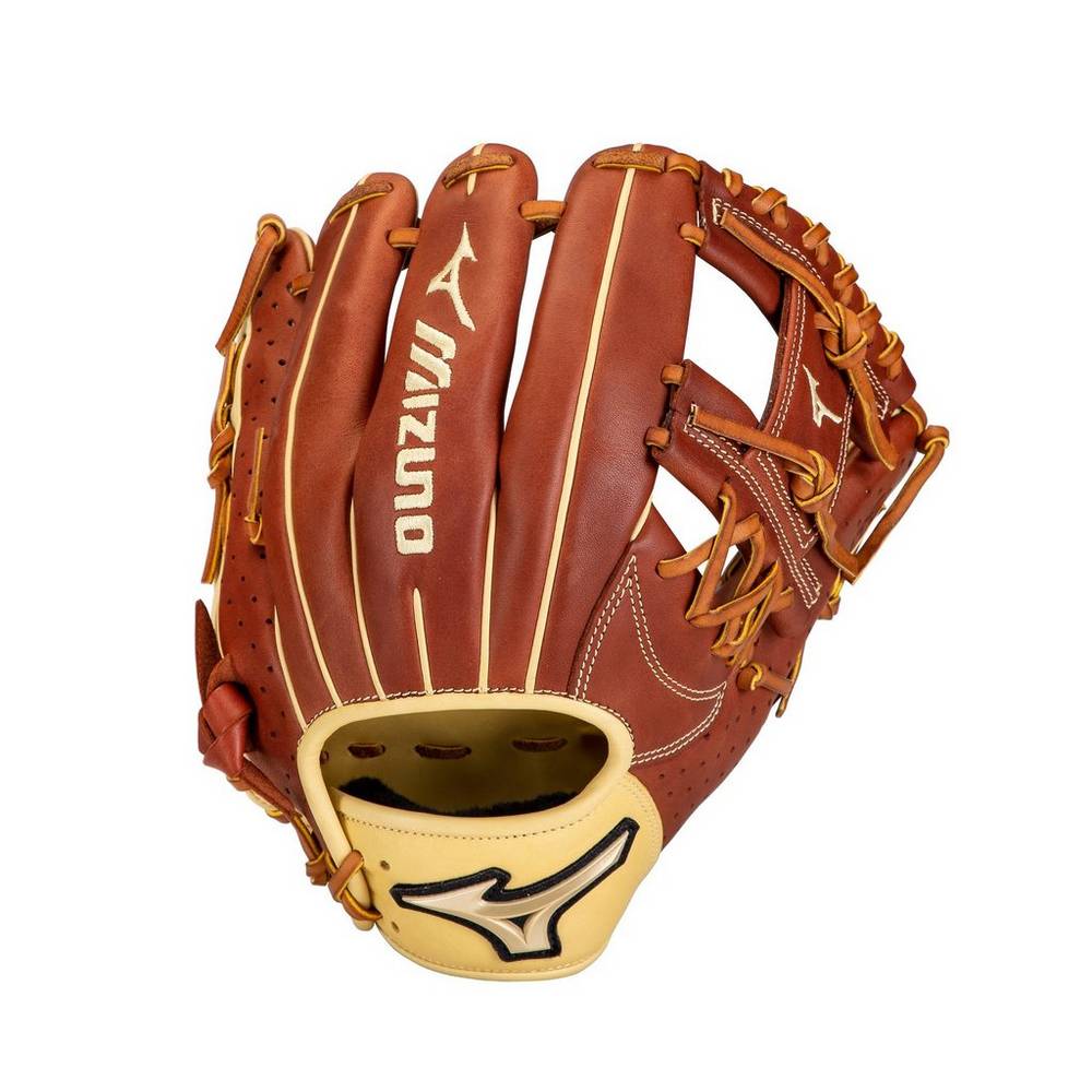 Mens Mizuno Prime Elite Infield 11.5" Baseball Gloves Brown Philippines (RWAZDF391)